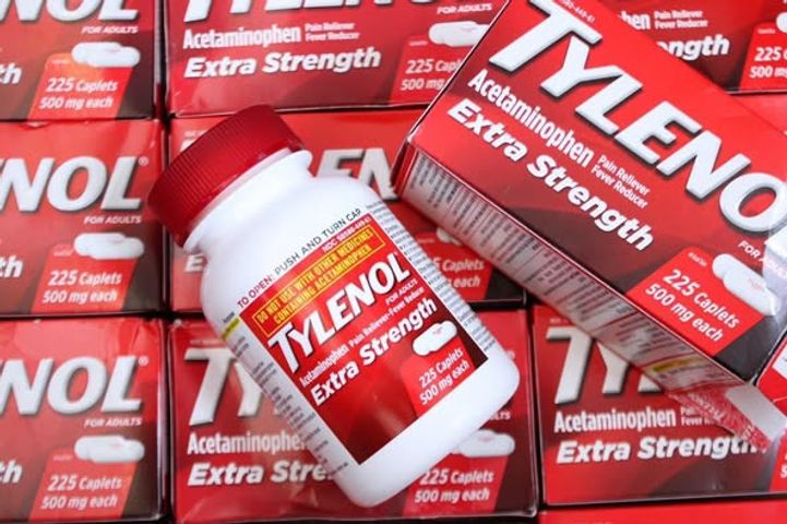 Tylenol Acetaminophen Extra Strength 500mg - Thuốc Giảm Đau, Hạ Sốt 325 Viên Mỹ, An Toàn và Hiệu Quả cho Cơn Đau Thông Thường