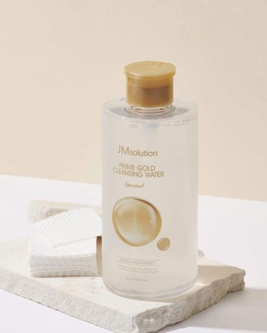 Tẩy Trang JM Solution Prime Gold 850ml - Sạch Sâu, Cấp Ẩm, Dành Cho Mọi Loại Da, Tiện Lợi và Dịu Nhẹ