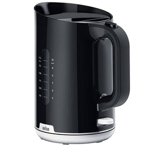 Bình Đun Siêu Tốc Braun WK1100BK - Công Suất 2200W, Dung Tích 1.7L, An Toàn BPA Free, Đun Nước Nhanh Chóng Trong 45 Giây