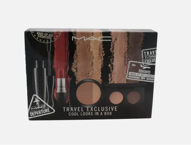 Bộ Mỹ Phẩm Mac Makeup 4 Món - Son Twig Hồng Đất, Mascara, Phấn Má Hồng, Phấn Mắt - Trang Điểm Độc Đáo Từ Thương Hiệu Nổi Tiếng