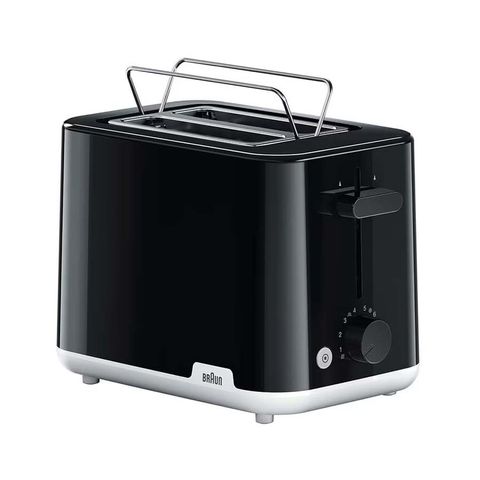 Máy Nướng Bánh Mì Braun HT1010BK - Công Suất 900W, 8 Mức Nướng, Thiết Kế Đức, Đảm Bảo Nướng Vàng Đều, An Toàn Thực Phẩm