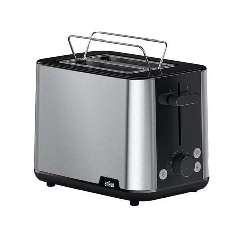 Máy Nướng Bánh Mì Braun HT1510BK - 900W, 8 Mức Nhiệt Độ, Tự Động Điều Chỉnh, Chất Liệu An Toàn, Tiện Dụng cho Bữa Sáng