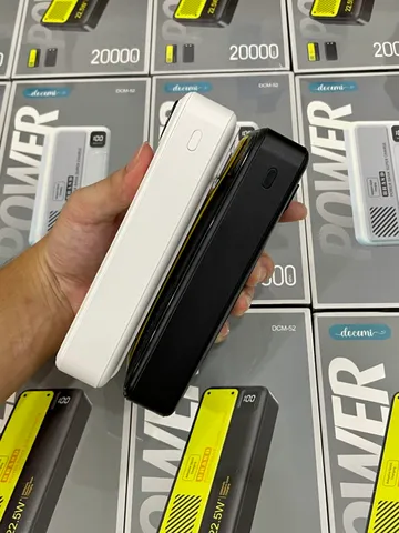 Sạc Dự Phòng Docomi 20000 mAh 22.5W - Sạc Nhanh, Thiết Kế Nhỏ Gọn, Bảo Hành 12 Tháng, Hỗ Trợ Nhiều Thiết Bị