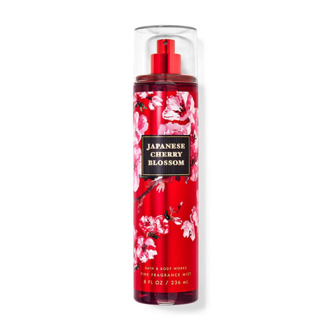 Xịt Thơm Bath & Body Works Splash Hoa Anh Đào Nhật Bản 236ml - Hương Dịu Mát, Tươi Mới Cho Mùa Hè