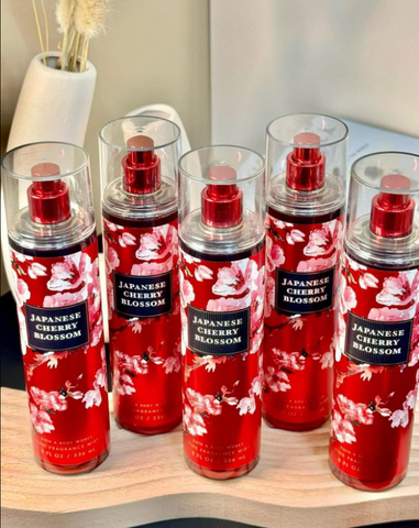 Xịt Thơm Bath & Body Works Splash Hoa Anh Đào Nhật Bản 236ml - Hương Dịu Mát, Tươi Mới Cho Mùa Hè