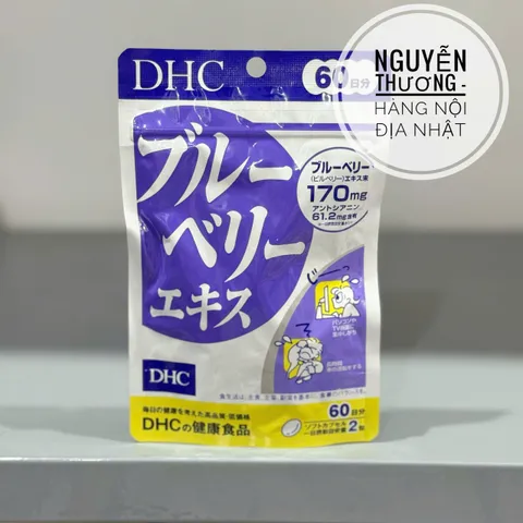(Hàng nội địa nhật) Viên uống bổ mắt DHC Blueberry Extract