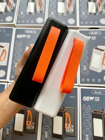 Sạc Dự Phòng Docomi 30000mAh Sạc Nhanh 66W – Thiết Kế Hiện Đại, Dung Lượng Lớn, Phù Hợp Chuyến Đi và Du Lịch