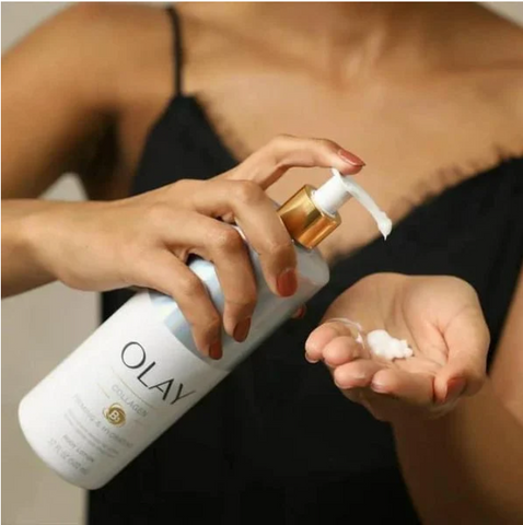 Dưỡng Thể Olay Collagen B3 Firming & Hydrating Body Lotion 502ml