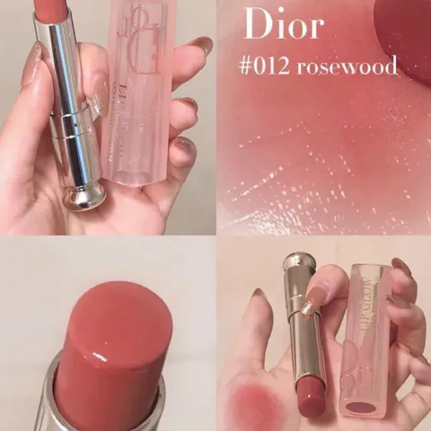 Son Dior 012 Addict Lip Glow Màu Rosewood - Son Dưỡng Môi Sang Trọng, Tươi Tắn, Phù Hợp Với Mọi Phong Cách Trang Điểm