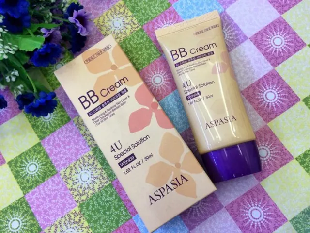 Kem Nền Chống Nhăn Aspasia BB Cream 4U - Giải Pháp Đánh Chống Lão Hóa, Cấp Ẩm, Làn Da Hoàn Hảo Từ Hàn Quốc