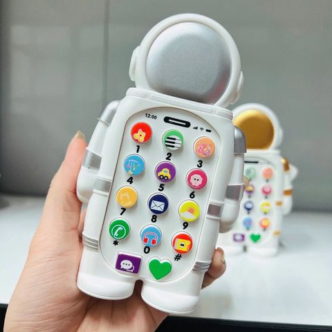 Đồ Chơi Điện Thoại Âm Thanh Cho Bé - Máy Bay, Cà Rốt, Siêu Nhân Nhện, Phi Hành Gia - Đèn Nhạc Vui Nhộn Cho Trẻ Em