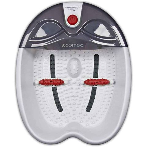 Bồn Ngâm Massage Chân Hồng Ngoại Medisana Ecomed FS-52E - Giữ Nhiệt, Rung, Tạo Bọt - Chăm Sóc Sức Khỏe Toàn Diện