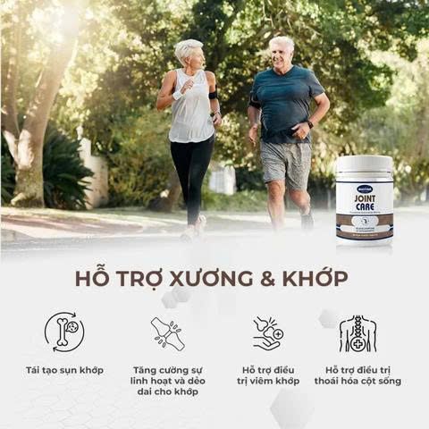 Viên Uống Hỗ Trợ Xương Khớp AUSTAR Joint Care - Glucosamine 1500mg - Giải Pháp Giảm Đau Khớp và Viêm Khớp (60 viên)