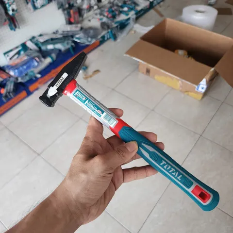 Búa Cơ Khí Total THMH62200 - Trọng Lượng 200g, Cán Gỗ Chắc Chắn, Dụng Cụ Sửa Chữa, Thép Chống Mài Mòn