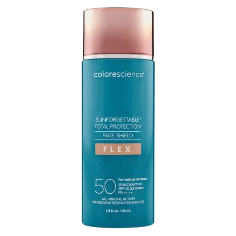 Kem Chống Nắng Trang Điểm SPF 50 Colorescience Face Shield Flex - Fair 55ml, Bảo Vệ Da, Nâng Tông, Chống Nắng Tốt, Makeup Hàng Ngày