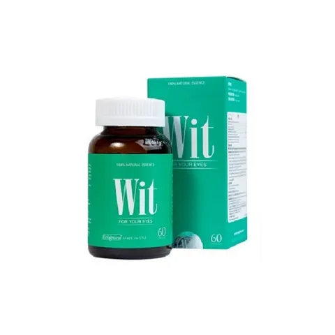 Viên uống Wit giúp tăng cường thị lực, giảm mờ mỏi mắt hộp 60 Viên & 30 Viên