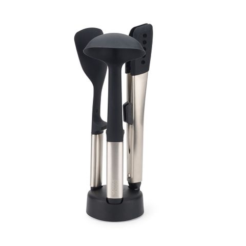 Bộ 3 Dụng Cụ Nấu Ăn Silicone Joseph Joseph Elevate Fusion - Muỗng, Kẹp Gắp, Xẻng Lật Chịu Nhiệt 270°C, Tiện Lợi Cho Bếp Nhà bạn