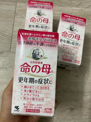 Viên uống Kobayashi Nhật Bản 420 viên - Hỗ trợ cân bằng nội tiết tố cho phụ nữ từ 35 tuổi, cải thiện giấc ngủ và sức khỏe.