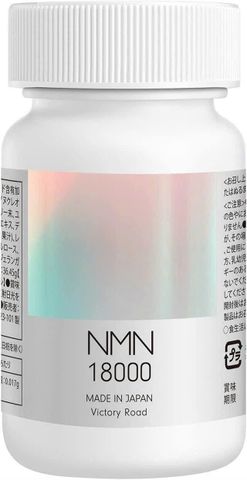 Viên uống NMN 18000 Victory Road Nhật Bản - Hỗ trợ làm đẹp da, giấc ngủ và sức khỏe toàn diện, hộp 90 viên