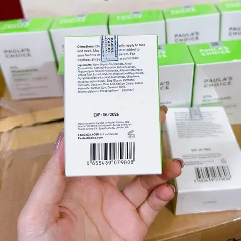 Serum Paula 10% Niacinamide - Sáng Da, Se Khít Lỗ Chân Lông 20ml - Giải Pháp Cho Da Xỉn Màu Và Nếp Nhăn