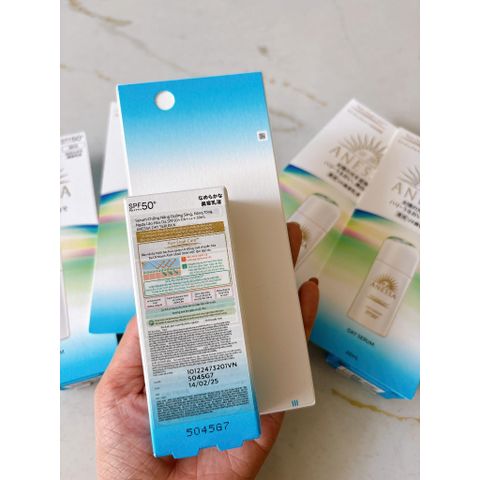 Serum Chống Nắng Anessa SPF50+ PA++++ Dưỡng Da Nâng Tông - Kiềm Dầu, Chống Lão Hóa, 30ml