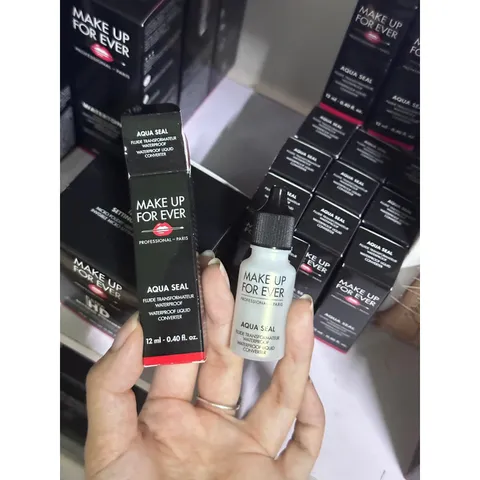 Make Up For Ever Aqua Seal 12ml - Chống Trôi Lớp Trang Điểm Không Thấm Nước, Dung Dịch Biến Đổi Mỹ Phẩm, Dành Cho Mọi Tình Huống