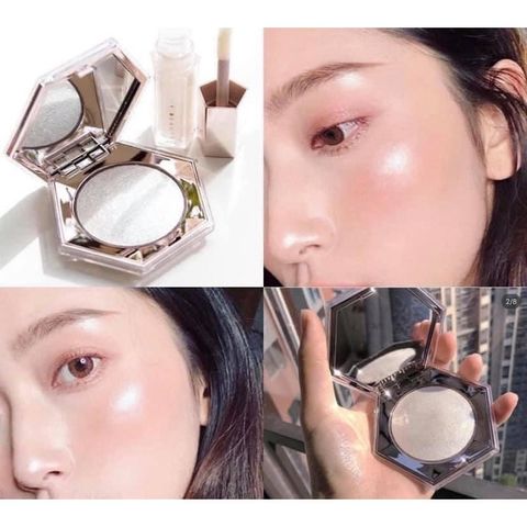 Phấn Bắt Sáng Fenty Beauty Killawatt Highlighter - Phấn Kim Cương Glowy Dùng Cho Mặt & Cơ Thể, Sang Chảnh, Mịn Màng