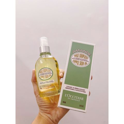 Dầu Dưỡng Thể L’Occitane Supple Skin Oil - Dưỡng Ẩm, Chống Lão Hóa, Phục Hồi Đàn Hồi Da Body Săn Chắc và Mượt Mà