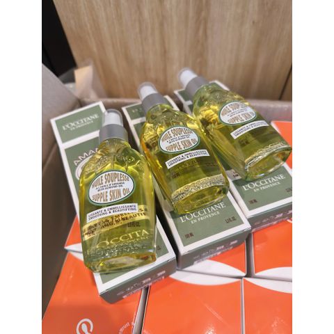 Dầu Dưỡng Thể L’Occitane Supple Skin Oil - Dưỡng Ẩm, Chống Lão Hóa, Phục Hồi Đàn Hồi Da Body Săn Chắc và Mượt Mà