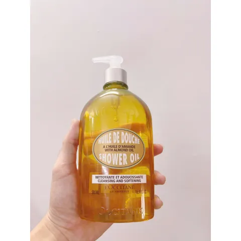 Dầu Tắm Hạnh Nhân Almond Shower Oil - Dưỡng ẩm, Làm Sạch Da, Hương Thơm Ngọt, Spa Tại Nhà, Dưỡng Da Độc Quyền