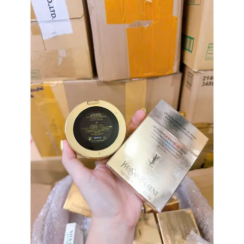 Phấn Nước YSL Le Cushion Encre De Peau Luminous Matte 14g - Trang Điểm Chống Nắng, Độ Che Phủ Tuyệt Đối, Phù Hợp Với Da Dầu