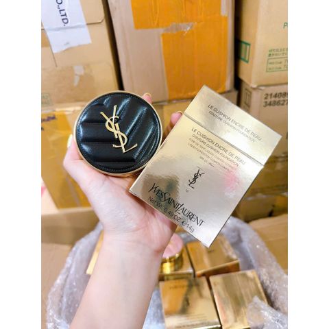 Phấn Nước YSL Le Cushion Encre De Peau Luminous Matte 14g - Trang Điểm Chống Nắng, Độ Che Phủ Tuyệt Đối, Phù Hợp Với Da Dầu