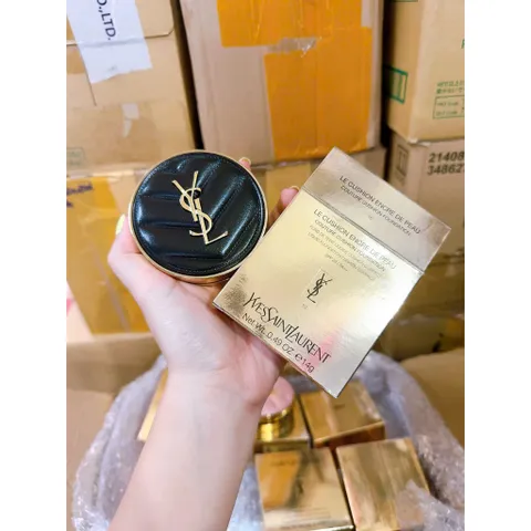 Phấn Nước YSL Le Cushion Encre De Peau Luminous Matte 14g - Trang Điểm Chống Nắng, Độ Che Phủ Tuyệt Đối, Phù Hợp Với Da Dầu