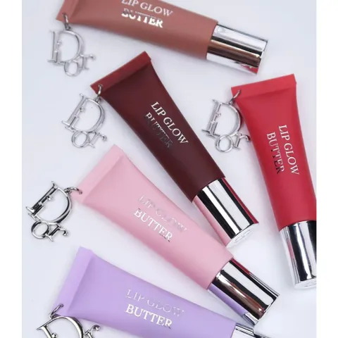 Son Dưỡng Dạng Bơ Dior Lip Glow Butter 2025 - 5 Màu Sắc Tươi Tắn, Dưỡng Ẩm và Tăng Cường Độ Bóng Môi