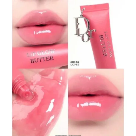 Son Dưỡng Dạng Bơ Dior Lip Glow Butter 2025 - 5 Màu Sắc Tươi Tắn, Dưỡng Ẩm và Tăng Cường Độ Bóng Môi