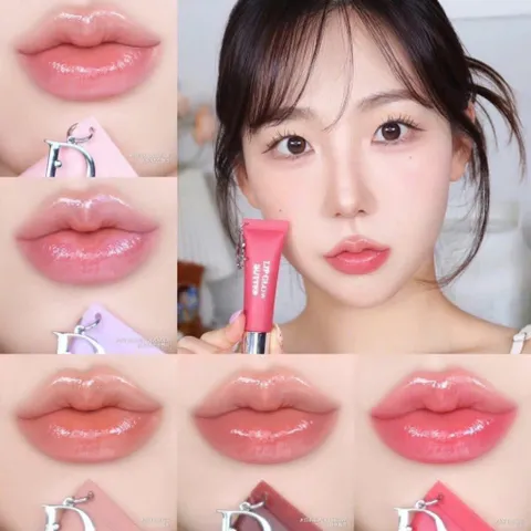 Son Dưỡng Dạng Bơ Dior Lip Glow Butter 2025 - 5 Màu Sắc Tươi Tắn, Dưỡng Ẩm và Tăng Cường Độ Bóng Môi