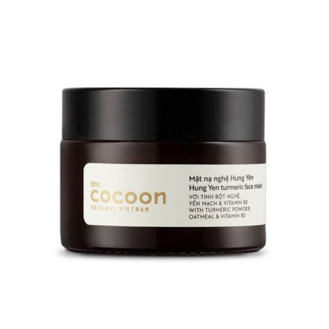Mặt Nạ Cocoon Nghệ Hưng Yên 30ml - Dưỡng Da Rạng Rỡ, Chống Oxy Hóa, Làm Sáng, Thích Hợp Mọi Loại Da