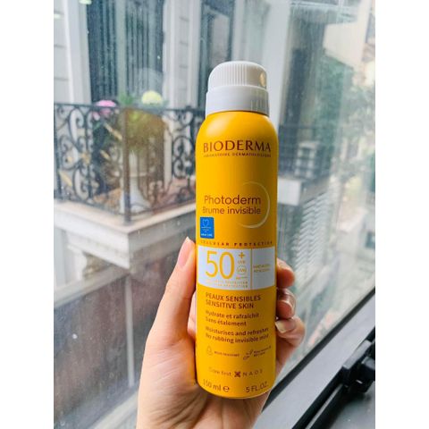[Date 2026] Xịt Chống Nắng Bio 150ml - Chống UVA/UVB Tối Đa, Dễ Dàng Sử Dụng, Cho Da Nhạy Cảm, Kiềm Dầu Tối Ưu