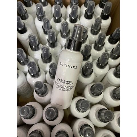 Xịt Rửa Cọ Trang Điểm Sephora Daily Brush Cleaner 199ml - Nhanh Khô, Dưỡng Lông Cọ, Không Cồn, Tiện Lợi, Đảm Bảo Cọ Sạch Sẽ Ngay Lập Tức
