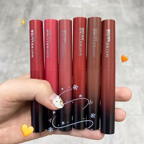 Son Thỏi Lì Mịn Môi Maybelline New York Color Sensational Ultimatte 1.7g - Lì Mịn Sang Trọng, Màu Đỏ Hồng, Đỏ Thuần, Hồng Đất