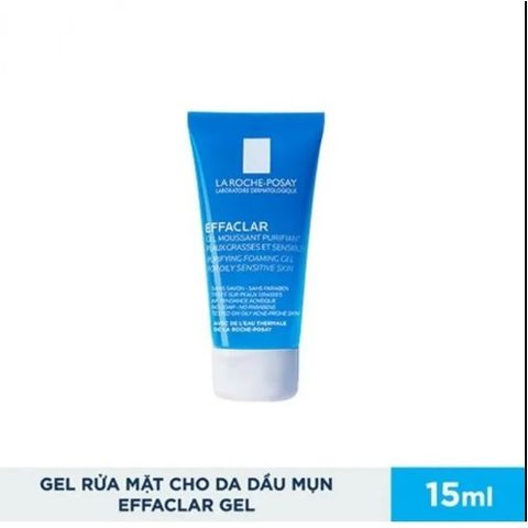Gel Rửa Mặt Tạo Bọt La Roche-Posay Effaclar - Dành Cho Da Dầu Nhạy Cảm, Giảm Nhờn, Làm Sạch Sâu 150ml