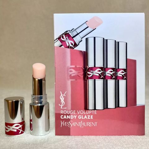 Son Dưỡng YSL Rouge Volupte Candy Glaze 2 - Hồng Nude - Dưỡng Ẩm Mịn Màu Tự Nhiên cho Đôi Môi Căng Mọng