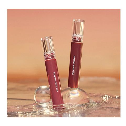 Son Tint Nước Romand Glasting Water Tint 17 Woody Sunset - Nâu Đỏ Đất, Lì Lâu Trôi, Dưỡng Ẩm Tự Nhiên Cho Môi Căng Mọng