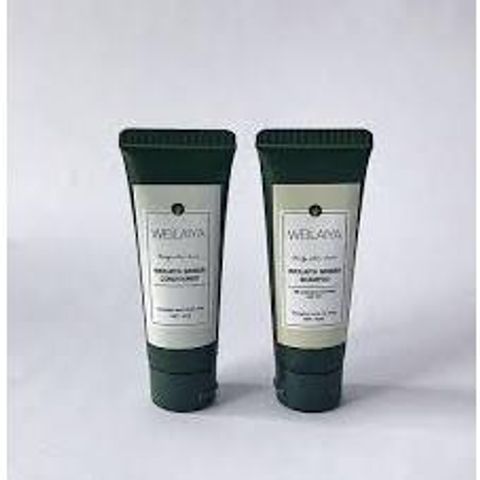 Set Dầu Gội Xả Weilaiya Gừng Trắng Hà Thủ Ô Mini 20ml - Giảm Gàu, Hỗ Trợ Mọc Tóc, Tinh Chất Thiên Nhiên, Phù Hợp Du Lịch