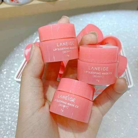 Mặt Nạ Ngủ Môi Laneige Lip Sleeping Mask Berry 3ml - Dưỡng ẩm, Căng mọng, Hương quả mọng tự nhiên