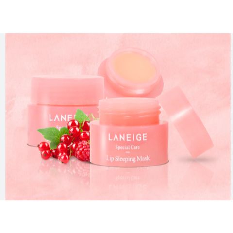 Mặt Nạ Ngủ Môi Laneige Lip Sleeping Mask Berry 3ml - Dưỡng ẩm, Căng mọng, Hương quả mọng tự nhiên