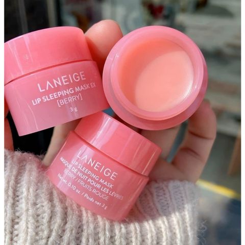 Mặt Nạ Ngủ Môi Laneige Lip Sleeping Mask Berry 3ml - Dưỡng ẩm, Căng mọng, Hương quả mọng tự nhiên