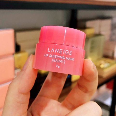 Mặt Nạ Ngủ Môi Laneige Lip Sleeping Mask Berry 3ml - Dưỡng ẩm, Căng mọng, Hương quả mọng tự nhiên