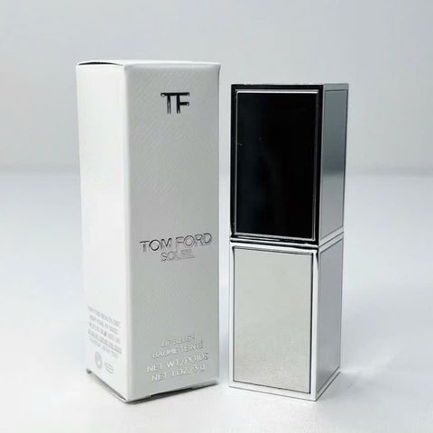 Son Dưỡng Thạch Tom Ford Soleil Lip Blush Platinum 01 Neige - Son Dưỡng Môi Sang Trọng, Màu Hồng Tự Nhiên, Phiên Bản Mới Nhất 3g