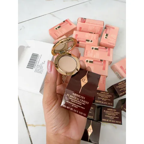 Phấn Phủ Charry 0.8g - Airbrush Flawless Finish cho Làn Da Lịch Lãm và Rạng Rỡ, Phù Hợp Tông Da Trung Bình